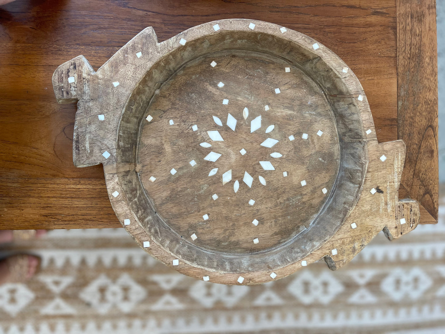 Detailed Vintage Chapati Plate